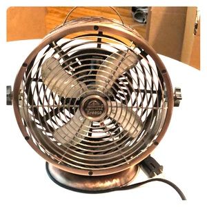 Small metal fan
